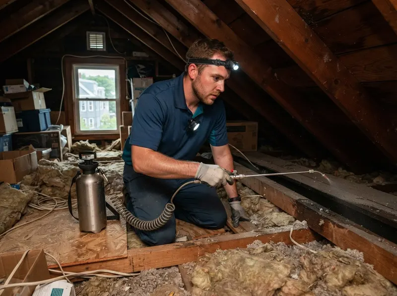 Attic Silverfish and Firebrat Control in Boston, MA