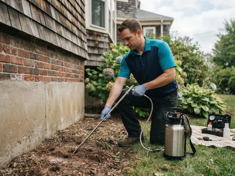 Subterranean Termite Perimeter Defense in Boston, MA
